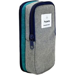 ニッケンPB ニッケンPB タテヨコ ペンケース ブルー グレー PLP1-BG