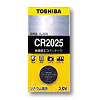 東芝(TOSHIBA) コイン形リチウム電池 1個 CR2025EC
