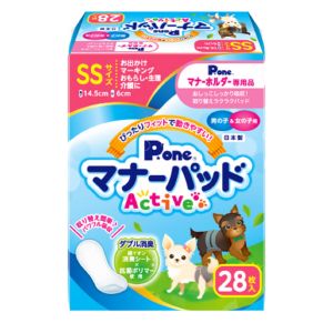 第一衛材 第一衛材 男の子 & 女の子用 マナーパッド アクティブ SSサイズ 28枚入 P.one