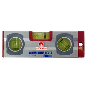 アークランドサカモト アークランド アルミ水平器 150mm マグネット付