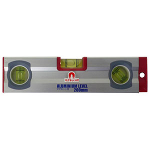 アークランドサカモト アークランド アルミ水平器 200mm マグネット付