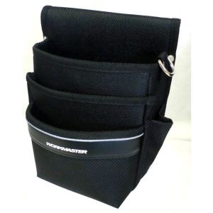 アークランドサカモト アークランド WMK-01B ワークマスター 腰袋 3段 ブラック