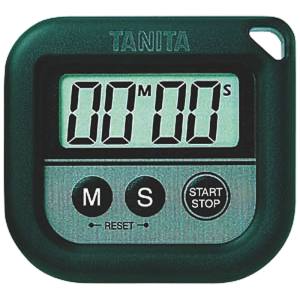 タニタ TANITA タニタ TD-376 丸洗いタイマー 100分計 ブラック TANITA