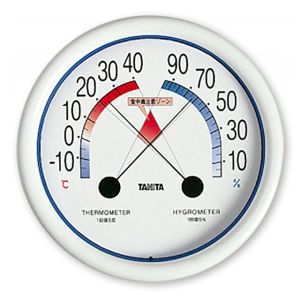 タニタ TANITA タニタ 5488 食中毒注意ゾーン付温湿度計 TANITA