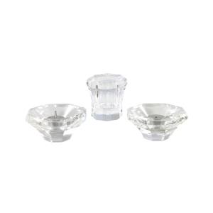 東京ローソク おもいでのあかし ペット 仏具 クリスタル仏具5点セット PMA00089