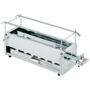 遠藤商事 TKG TKG SA 18-0 二本パイプ 焼鳥器 小 LPガス プロパンガス DYK071 遠藤商事