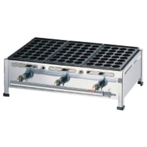 遠藤商事 TKG TKG 関西式 たこ焼器 28穴 3枚掛 LPガス 遠藤商事