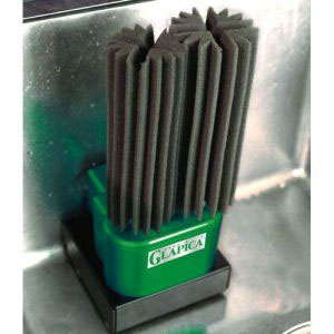 遠藤商事 TKG TKG 回転スポンジ式グラスウォッシャー グラピカ 置き型 GLAA 遠藤商事