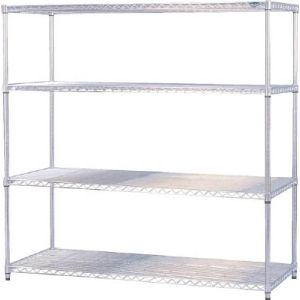 アイリスオーヤマ IRIS メタルラック 4段 150×61×151 MR-1515DJ お客様組み立て