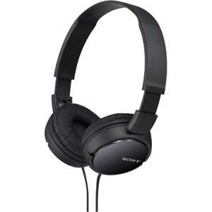 ソニー SONY ソニー MDR-ZX110 B ヘッドバンド型ステレオ ヘッドホン