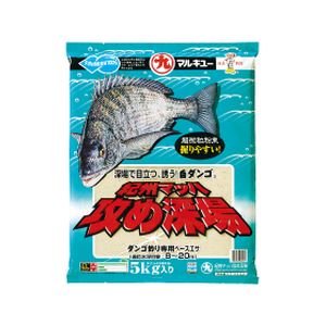 マルキュー マルキュー 紀州 きしゅうマッハ 攻め 深場 5000g クロダイ チヌ