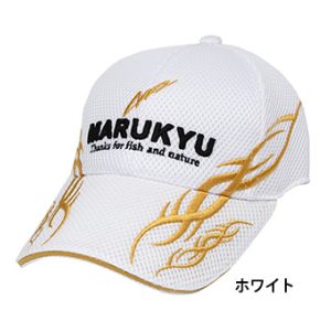 マルキュー マルキュー マルキユートライバルメッシュキャップ01 ホワイト L 17350