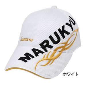 マルキュー マルキュー マルキユートライバルメッシュキャップ02 ホワイト L 17367