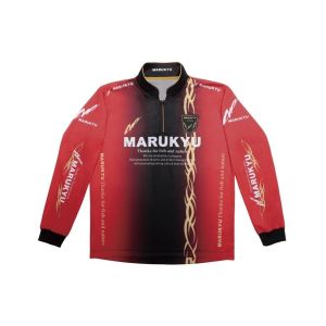 マルキュー マルキュー 18194 ハイエンドジップアップシャツ02 レッド 4L