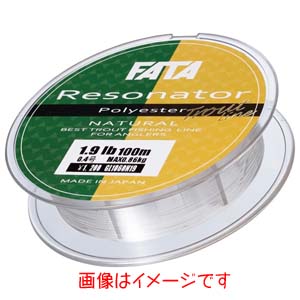 ゴーセン GOSEN ゴーセン FATA ファータ レゾネーター ポリエステル 100M 1.3lb 0.25号