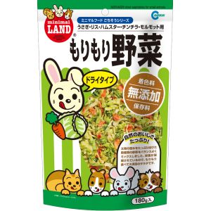 マルカン MG マルカン もりもり野菜 180g うさぎ リス ハムスター チンチラ モルモット