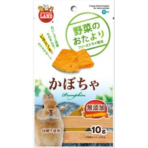 マルカン MG マルカン 野菜のおたより かぼちゃ 10g うさぎ モルモット おやつ 餌