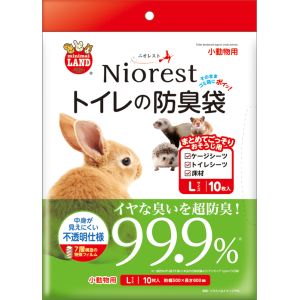 マルカン MG マルカン ニオレストトイレの防臭袋 小動物用 L 10枚 MG