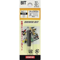 新亀製作所 サンフラッグ SUNFLAG サンフラッグ E-1 差替ドライバー用2分角ソケットアダプター 30mm 新亀製作所 SUNFLAG