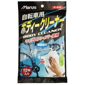 マルニ工業 Maruni マルニ工業 自転車用ボディ用ウェットクロス 12枚入 K-614