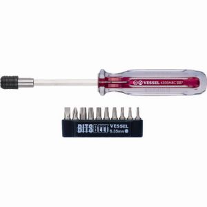 ベッセル VESSEL ベッセル TD-6310TX トルクスドライバーセット ビット10本付 VESSEL