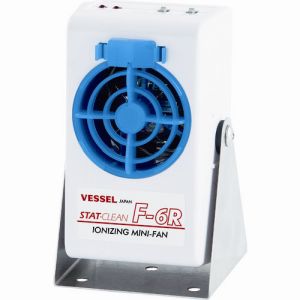 ベッセル VESSEL ベッセル F-6RST 静電気除去ミニファン スタンド付 VESSEL