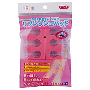 ミノウラ MINOURA 足指小町 リフレッシュパッド ピンク