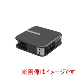 カシムラ kashimura カシムラ AJ667 USB充電 同期 リール A-Cケーブル 1.5m ブラック