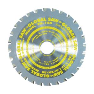 モトユキ モトユキ TN-125 グローバルソー 天然石吹付金属屋根瓦用チップソー