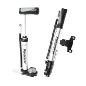 パナレーサー Panaracer パナレーサー BMP-N21AGF2-S ミニフロアポンプ ゲージ付 シルバー 可変式携帯ポンプ