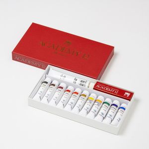 クサカベ クサカベ 専門家用 油絵具 アカデミー12 12色セット