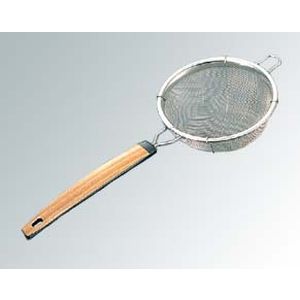 ミネックスメタル MINEX ミネックスメタル 18-8 プラ柄木目茶こし シングル 大