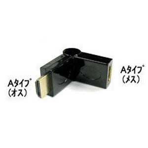 COMON Adapter HDMI Atype オス/メス 180° A-MFT