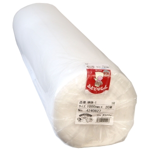 オルヌマン オルヌマン アウルスママ キルト綿 厚さ標準 片面接着 100cm幅×20m巻 MKM1