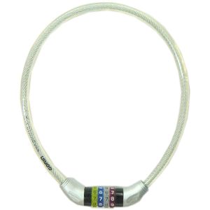 五輪工業 ゴリン GORIN ゴリン 自転車用 可変式4連カラーダイヤルワイヤー錠 700mm クリアー G217W-700 GORIN 五輪工業