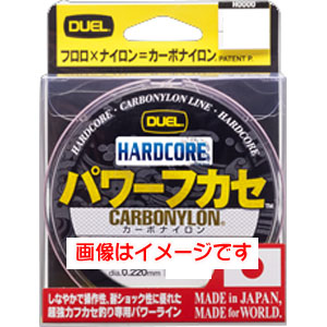 デュエル DUEL デュエル ハードコア パワーフカセ 150m 3号 ミルキーピンク