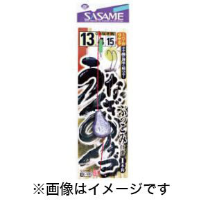 ささめ針 SASAME ささめ針 うなぎ あなごぶっこみ仕掛 14号 ハリス 4 E-105