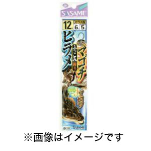 ささめ針 SASAME ささめ針 ヒラメマゴチぶっ込み 12号 ハリス 6 C-111