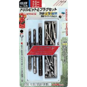 イチネンMTM ミツトモ ドリルビットとプラグセット 3本組 26646 イチネンMTM