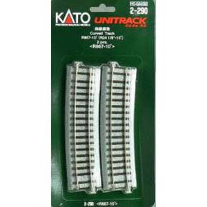 カトー KATO KATO 2-290 HO 曲線線路 R867-10 HOゲージ カトー