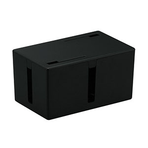 バッファロー BUFFALO ケーブルボックス Sサイズ ブラック BSTB01SBK
