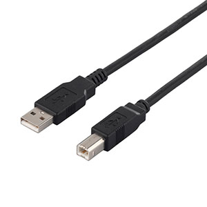バッファロー BUFFALO バッファロー BSUAB207BK USB2.0ケーブル A to B ブラック 0.7m