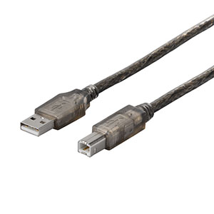 バッファロー BUFFALO USB2.0ケーブル (A to B) ブラックスケルトン 3m BSUAB230BS