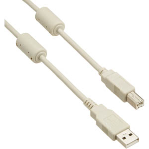 バッファロー BUFFALO バッファロー BSUABFC220IV USB2.0ケーブル アイボリー 2m BUFFALO