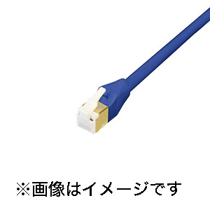 バッファロー BUFFALO ツメの折れないLANケーブル カテゴリー7 ストレート スタンダードタイプ 5m ブルー BSLS7NU50BL
