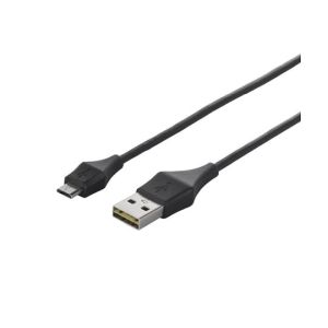 バッファロー BUFFALO どっちもUSBコネクター採用 USB2.0ケーブル(A to microB) 1.2m ブラック BSUAMBDU212BKA