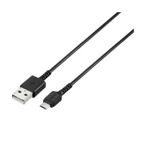 バッファロー BUFFALO USB2.0ケーブル(Type-A to microB) ブラック 1.5m BSMPCMB115BK