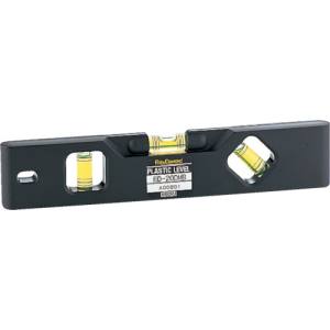 エビス EBISU エビス ED-20DMB 磁石付プラスチックレベル ブラック 水平器