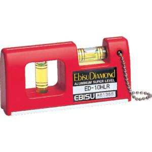 エビス EBISU エビス ED-10HLR ハンディレベル-2 レッド 水平器