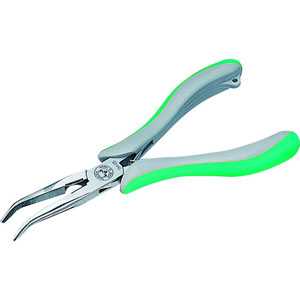 ツノダ TSUNODA TTC TM-05 先曲りラジオペンチ 溝付 KingTTC ツノダ